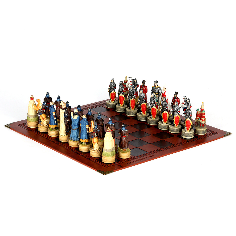 3D Printing Chess - الحرب تحت عنوان الشطرنج مجموعة جنكيز