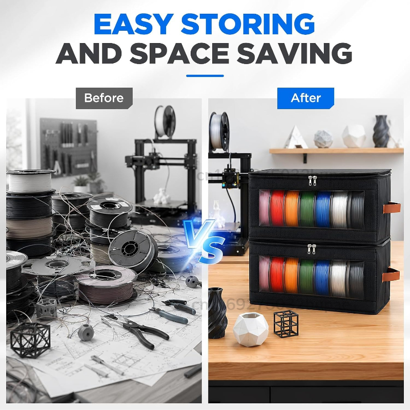 حقيبة تخزين الخيوط - حاويات تخ - مراجعة 3D Printing Use وسعره