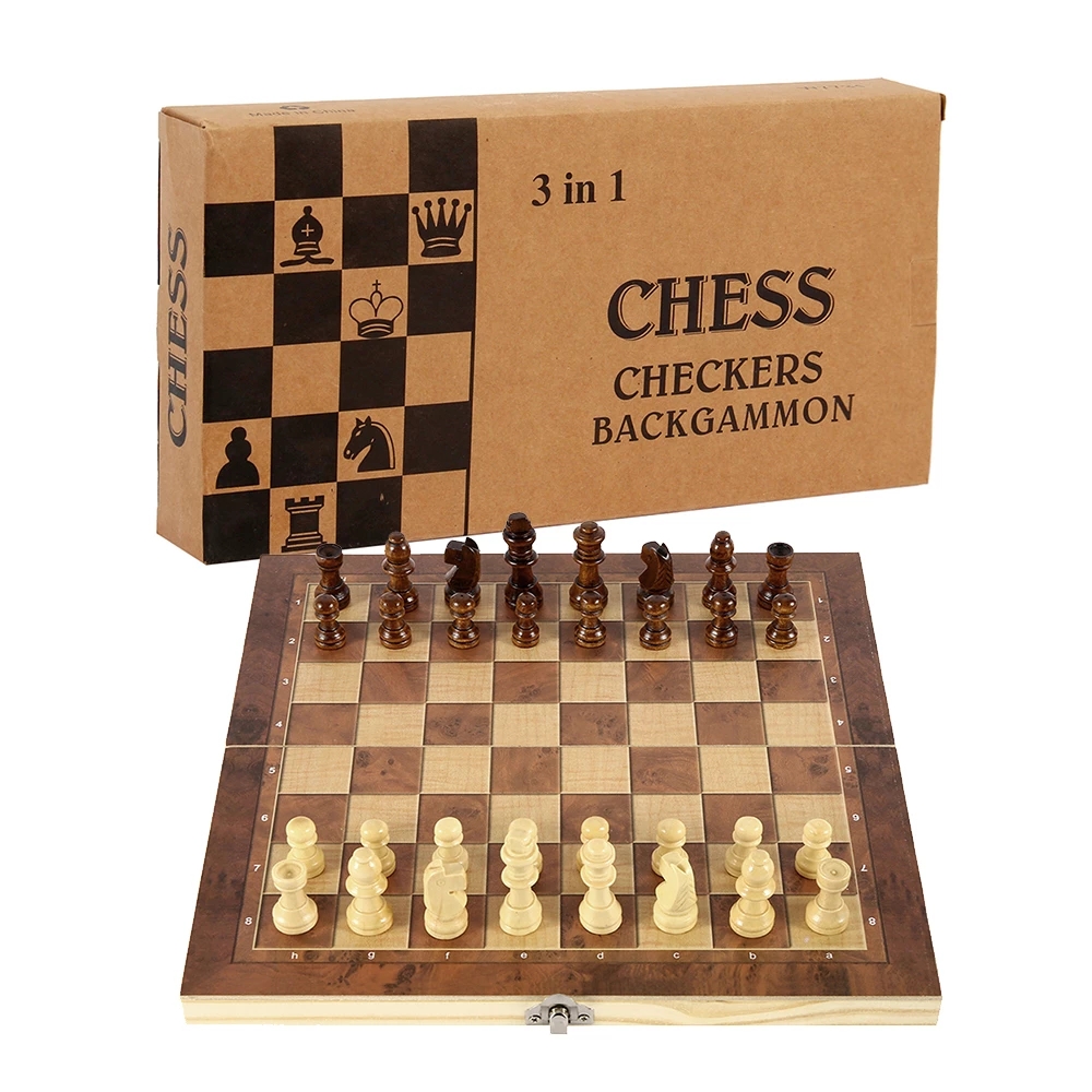 لوحة شطرنج 3 في 1، لوحة ألعاب  - مراجعة 3D Printing Chess وسعره