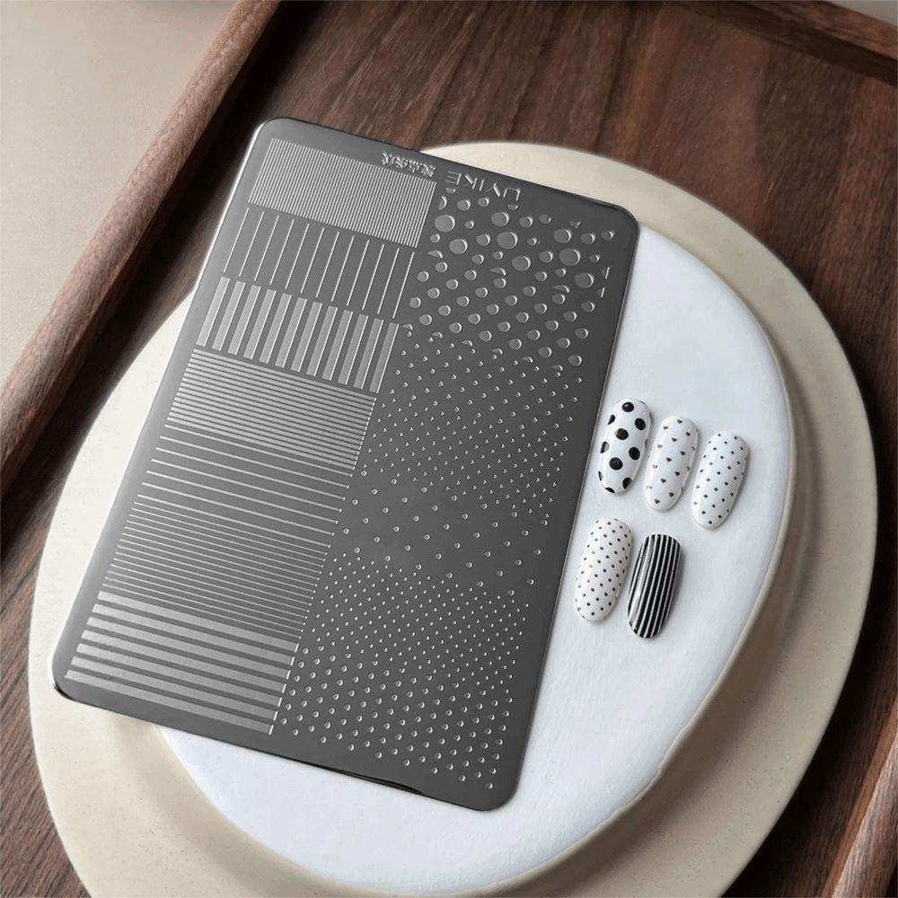 ألواح طباعة الأظافر بنمط النقا - مراجعة 3D Printing Templates Free وسعره