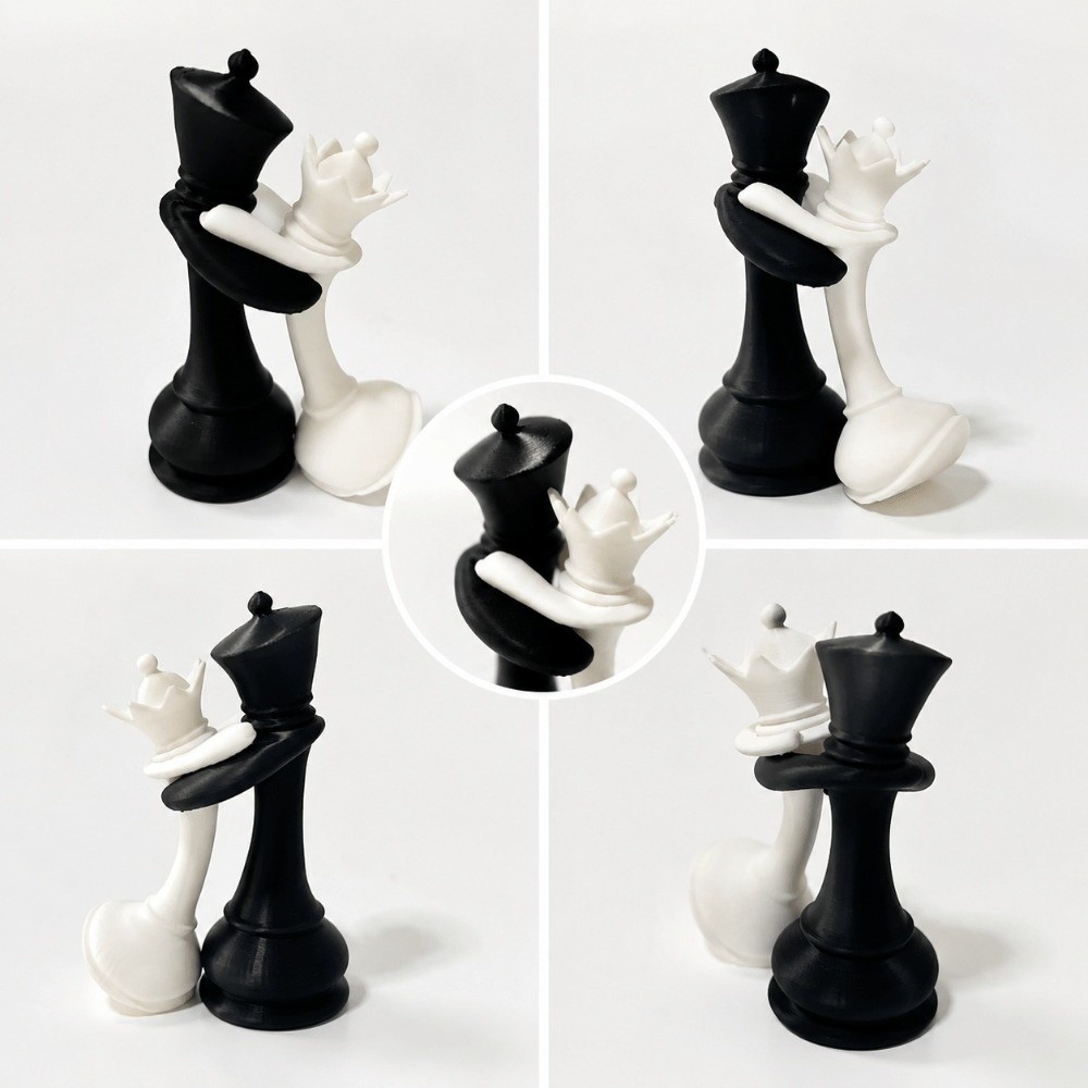 تمثال شطرنج مطبوع ثلاثي الأبعا - مراجعة 3D Printing Chess وسعره