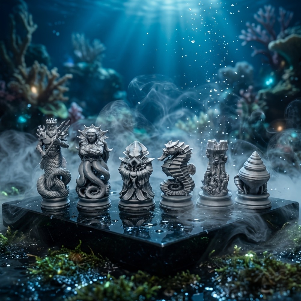 مجموعة شطرنج بتصميم أسطورة الم - مراجعة 3D Printing Chess وسعره