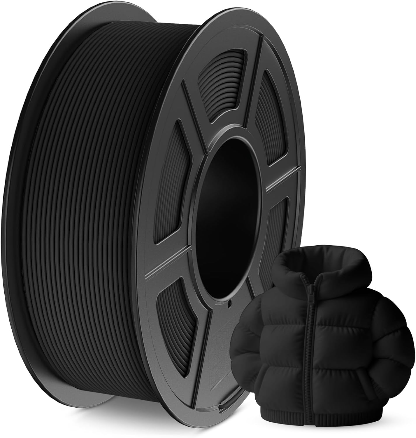 خيط طباعة ثلاثية الأبعاد أسود  - مراجعة Tpu Flexible Filament وسعره