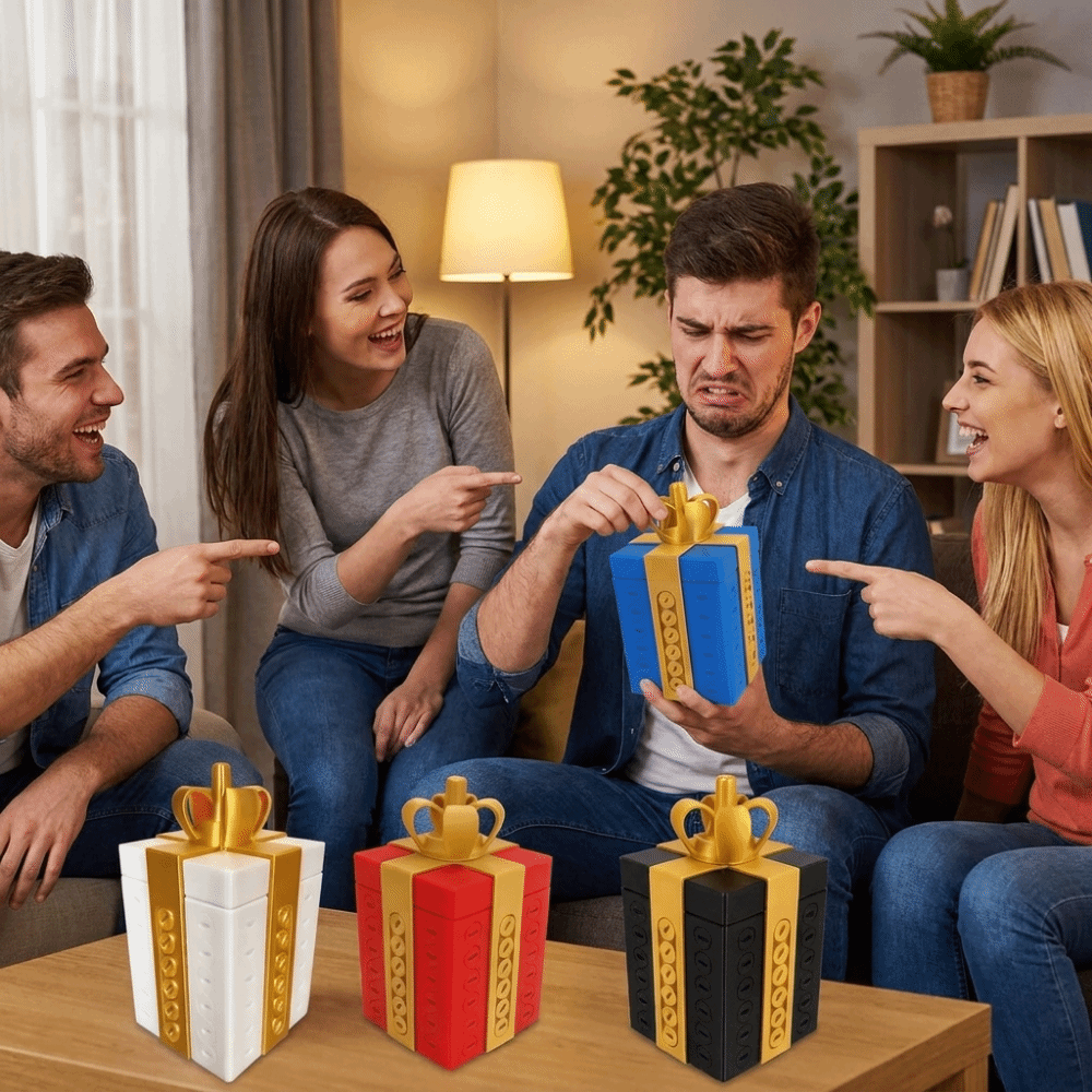 صندوق هدايا إبداعي مضحك ومزعج  - مراجعة Enclosure 3D Printing وسعره