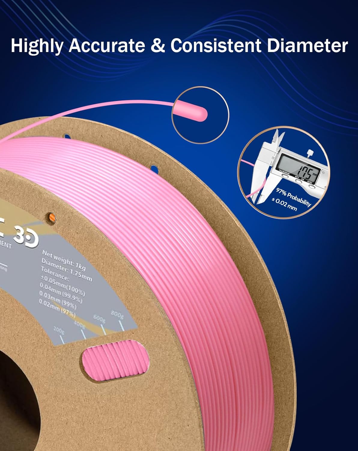حزمة خيوط طباعة ثلاثية الأبعاد - مراجعة Tpu Flexible Filament وسعره