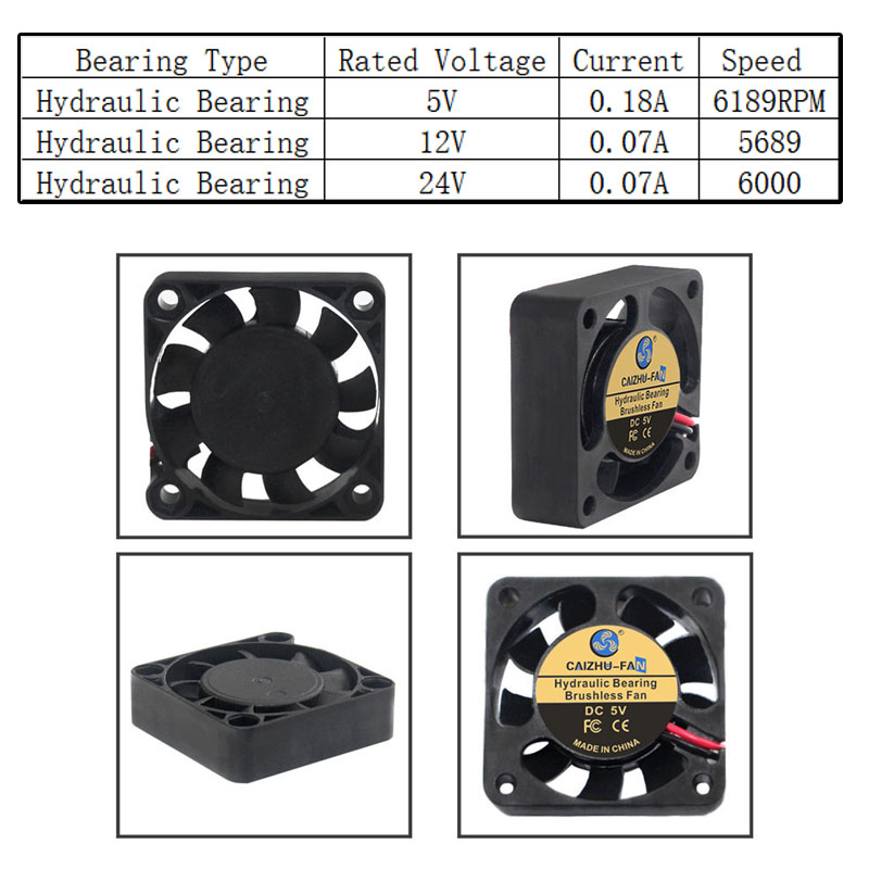 (محمل الأكمام أو المحمل الهيدر - مراجعة Cooling Fan 40Mm 3D وسعره