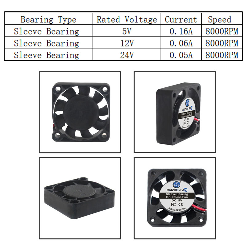 (محمل الأكمام أو المحمل الهيدر - مراجعة Cooling Fan 40Mm 3D وسعره