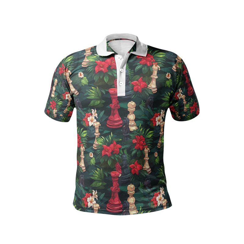 Chess King 3D Print Polo Shirt - مراجعة 3D Printing Chess وسعره