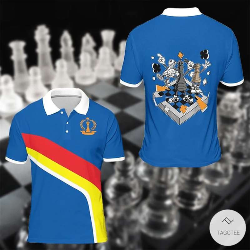 Chess King 3D Print Polo Shirt - مراجعة 3D Printing Chess وسعره