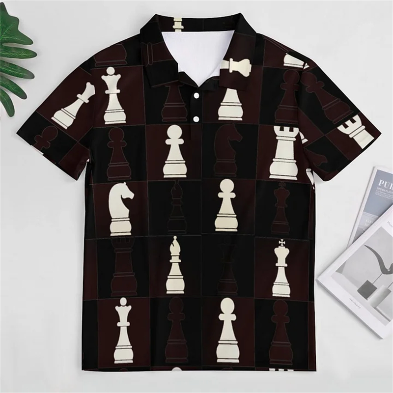 Chess King 3D Print Polo Shirt - مراجعة 3D Printing Chess وسعره