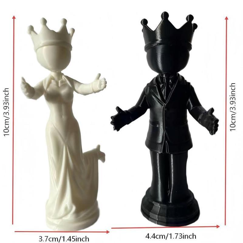تمثال شطرنج مطبوع بتقنية ثلاثي - مراجعة 3D Printing Chess وسعره