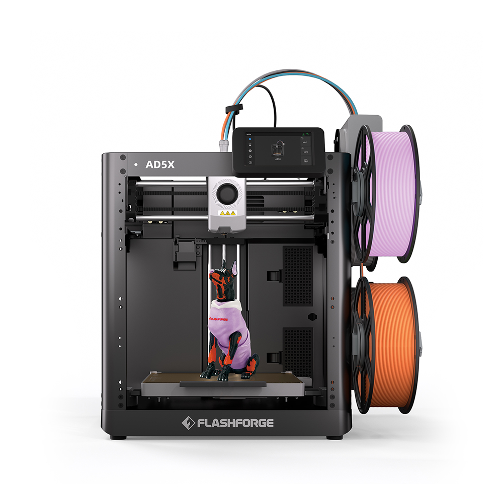 طابعة FLASHFORGE AD5X ثلاثية ا - مراجعة 3D Printing File Stl وسعره