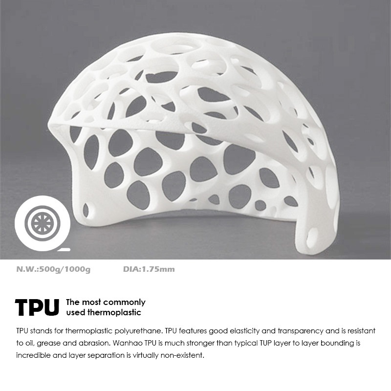 خيط طباعة ثلاثية الأبعاد مرن م - مراجعة Tpu Flexible Filament وسعره