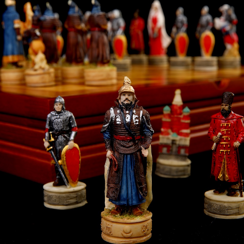 الحرب تحت عنوان الشطرنج مجموعة - مراجعة 3D Printing Chess وسعره