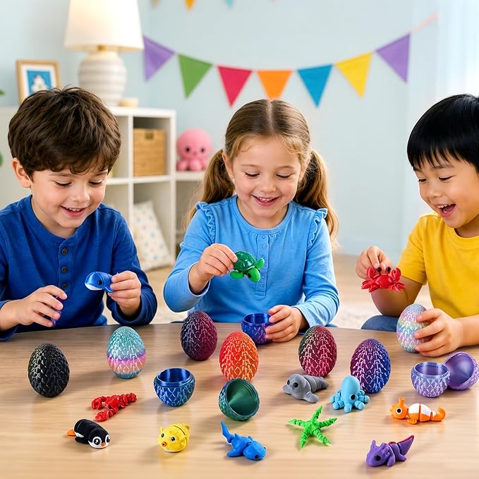 24 قطعة من صناديق المفاجآت الم - مراجعة 3D Printing Idea وسعره